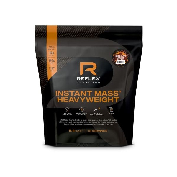 Instant Mass Heavyweight, Chocolate Perfection - 2000g Protéines whey