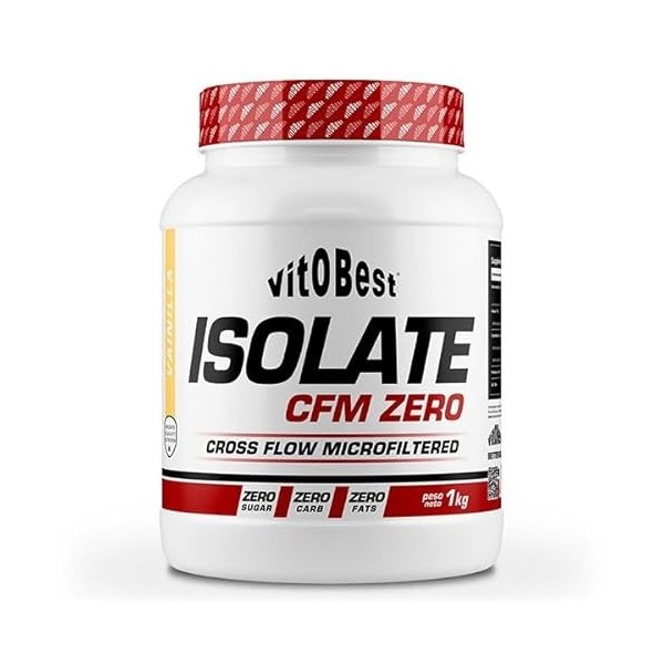 Vitobest ISOLATE CFM Zero Saveur Vanille 1 kg