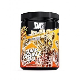 BPS PHARMA ClearGainz4U - Clear Whey Protein Isolat sans sucre - Pour le renforcement musculaire, le régime alimentaire et la