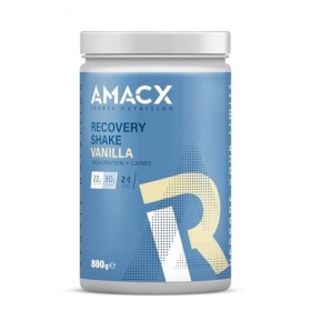 AMACX Recovery Proteine Poudre – 880g – Whey Protein Powder pour une Récupération Musculaire Optimale – Riches en Glucides et