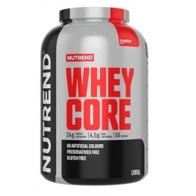 Nutrend Whey Core, Strawberry - 1800g Protéines whey