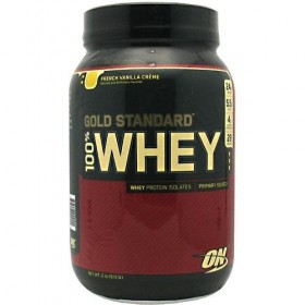Optimum Nutrition 100% Whey Gold Standard Protein French Vanilla Creme - 2 Lbs Protéines whey