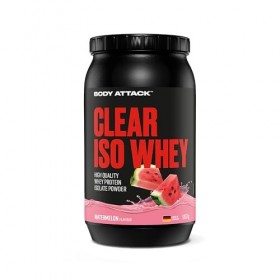 Body Attack Nutrition | Clear Iso Whey 900g | Clear whey | Rafraîchissante et ultra protéinée - Pastèque Protéines whey