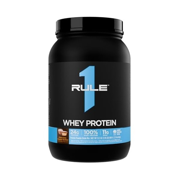 Rule One R1 Whey Blend, Chocolate Peanut Butter - 897g Protéines whey