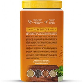 SUNWARRIOR Classic Plus Protéine Vanille 750 g 1 Unité