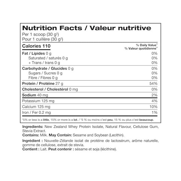 DIESEL Perfect Concentré de Protéine de Lactosérum de Nouvelle-Zélande Nourri à lHerbe/Stevia Sucré/Aromatisé Naturellement 