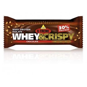 Inkospor X-Treme Whey & Crispy Barre chocolat 24 x 50 g Protéines whey