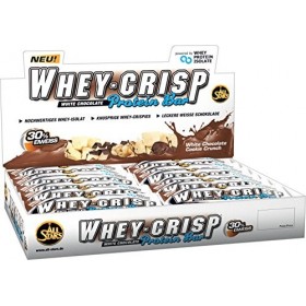 ALL STARS Lactosérum Croustillant 24 Barres Chocolat Blanc Biscuit Crunch