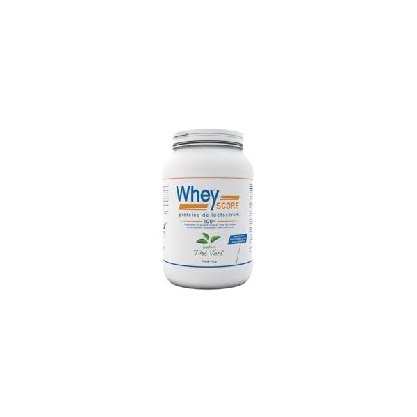 Hydrascore - Whey Protéine Thé Vert 750 g - WHEYSCORE 100% Whey Isolate