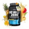 BioTechUSA Iso Whey Zero | Premium Whey Protein Isolate | Grass-Fed | Enzyme-Free | Sugar- and Gluten-free, 908 g, Ananas-man