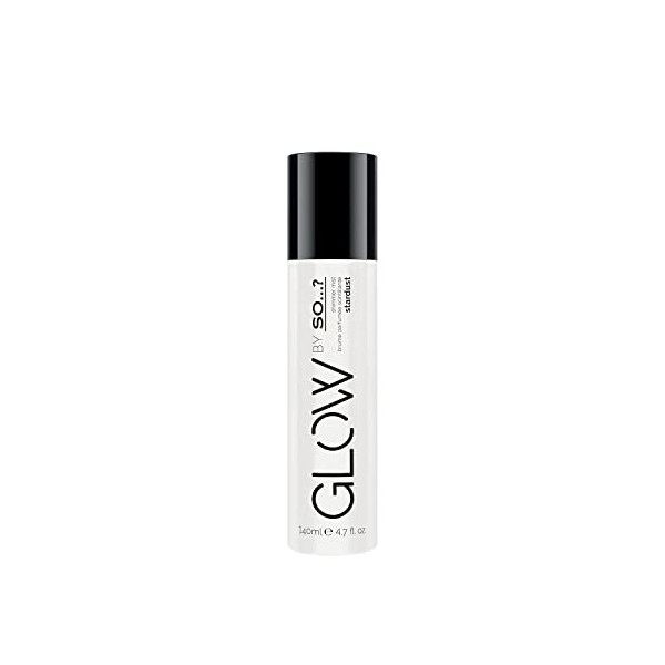 Glow By So…? Stardust Brume Parfumée, Brume Corporelle Scintillante Illuminatrice pour Femme 140ml