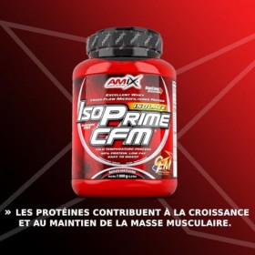 AMIX IsoPrime CFM - Isolat de Protéine de Lactosérum pour la Récupération Musculaire et Laugmentation de la Masse - Faible t ...
