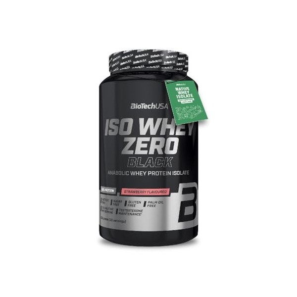 NOVA ENGEL Iso Whey Zero Black Fresa 908 Gr Protéines whey