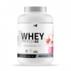 MM Supplements Whey Protein 80-2 kg - Rêve de fraise - Protéine de lactosérum - Protéine de blé - Avec lacprodan dArla et pr