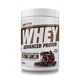Per4m Whey Protéine Double Chocolat 900g – Protéine whey double chocolat pour la récupération Protéines whey