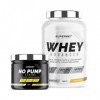 Superset Nutrition | Programme Fitness Energie - 100% Whey Proteine Advanced 900g Banana Split - No Pump Xtreme Pina Colada |