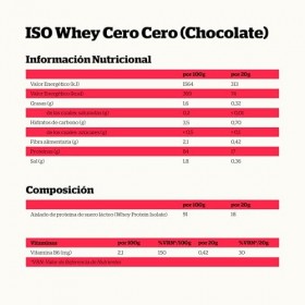 B07SG6SJ5Z NUTRISPORT Iso Whey Zéro Zéro | Complément alimentaire sportif | Teneur élevée en protéines | Augmentation de la m