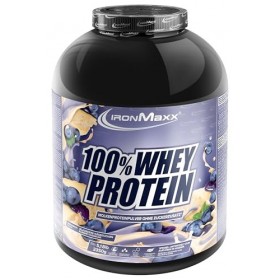 IronMaxx 100% Whey Protein Blueberry Cheesecake – Poudre de protéines de lactosérum hydrosoluble - Riche en protéines - Conti...