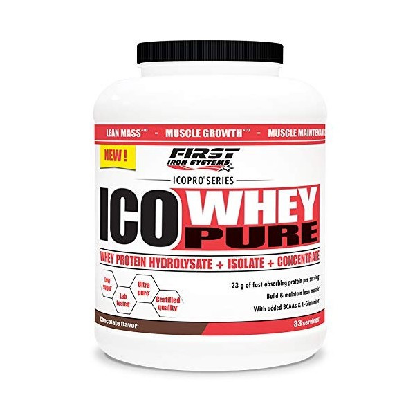 ICO WHEY PURE 2000g Chocolat 