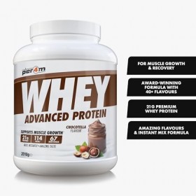 Per4m Whey Protéine Chocotella 2,01kg – Protéine whey chocotella pour la récupération musculaire