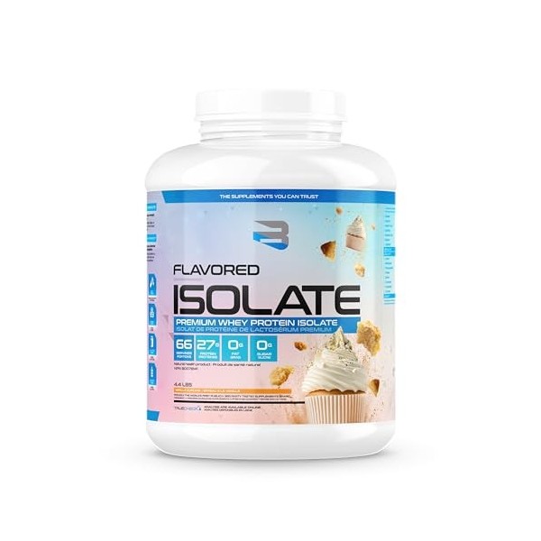 Believe Supplements Flavored Isolate Vanilla Cupcake 2000 g