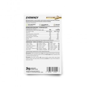 HSN Sports Evowhey – Protéine concentrée de sérum Banane caramel 2000 gr noir Protéines whey