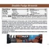 Promax Bar Double Fudge Brownie 75g Boîte de 12 