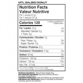 Believe Supplements Flavored Isolate Montreal Glazed Donut 2000 g