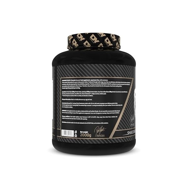 Dorian Yates Shadowhey Isolate, Pistachio - 2000g