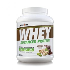 Per4m Whey Protéine Chocolat Pistache 2,01kg – Protéine whey chocolat pistache pour la récupération musculaire