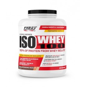 Iso Whey 100 2000g Chocolat caramel cacahuetes 