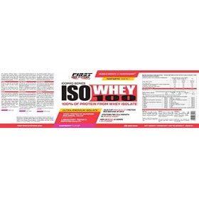 Iso Whey 100 2000g Chocolat caramel cacahuetes 