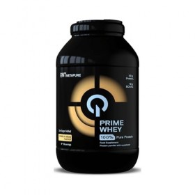 QNT Prime Whey cookie cream, 84% de Whey Protéine, contient de l’isolat de whey, aide à augmenter le volume et la force des m