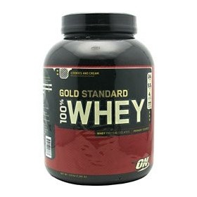 OPTIMUM NUTRITION 100% lactosérum - Or Standard, biscuits et crème, 5 lb par Optimum Nutrition