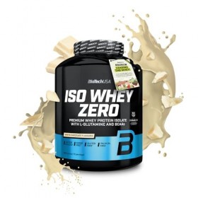 BioTechUSA Iso Whey Zero | Premium Whey Protein Isolate | Grass-Fed | Enzyme-Free | Sugar- and Gluten-free, 1816 g, Chocolat 