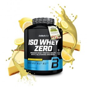 BioTechUSA Iso Whey Zero | Premium Whey Protein Isolate | Grass-Fed | Enzyme-Free | Sugar- and Gluten-free, 1816 g, Cheesecak