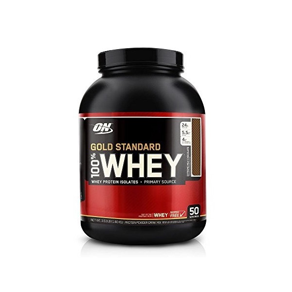 Optimum Nutrition 100 % Whey Gold Standard, 2270 g Extra Milk Chocolate 