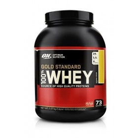 Optimum Nutrition 100 % Whey Gold Standard, Banana Cream, 5 Pound by Optimum Nutrition
