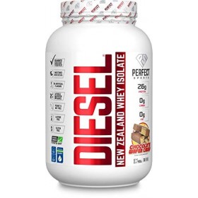 DIESEL Isolat de Protéine de Lactosérum de Nouvelle-Zélande Nourri à lHerbe/Stevia Sucré/Naturellement Aromatisé Wafer Crisp