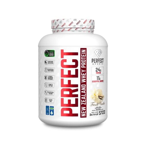 DIESEL Perfect Concentré de Protéine de Lactosérum de Nouvelle-Zélande Nourri à lHerbe/Stévia Sucré/Aromatisé Naturellement 