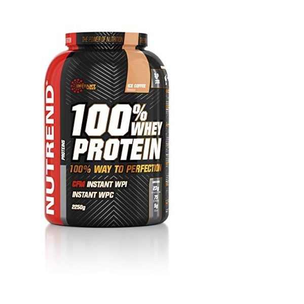 Nutrend 100% Whey Protein, Ice Coffee - 2250g Protéines whey
