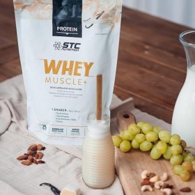STC NUTRITION - Whey Muscle+ - Protéines Natives - Développement Muscle Sec - Innovation Brevetée Aminolise 100% Digeste - Sa...