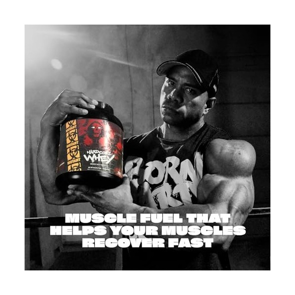 MUTANT Hardcore WHEY – 100% Protéine De Lactosérum Pure – 24 g Protéines – Isolat et Hydrolysat à Digestion Rapide – 70 Porti