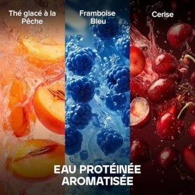 Bulk Clear Whey Isolate | Blue Framboise | 2kg | 20g de protéines à absorption rapide | Faible teneur en sucre | Shake protéi