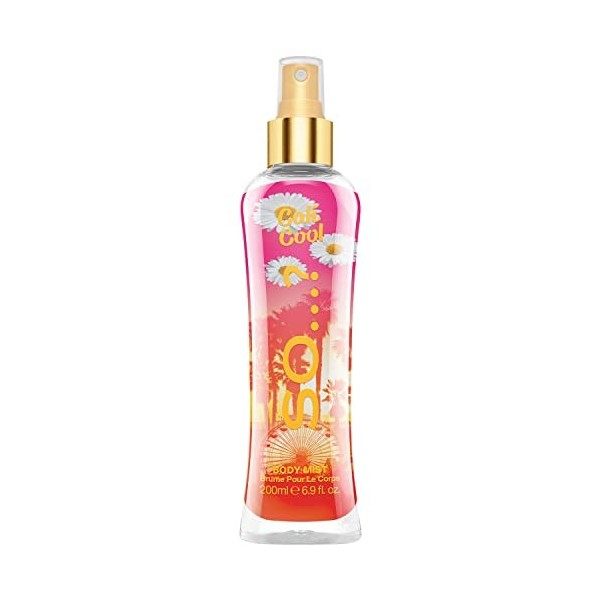 So…? Summer Escapes Cali Cool Brume Corporelle Parfumée Pour Femme 200ml