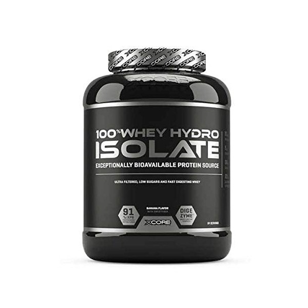 XCORE Nutrition 100% Whey Hydro Isolate - 2 Kg Fresa