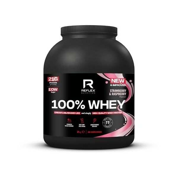Reflex Nutrition 100% Whey Strawberries & Cream 2000 g
