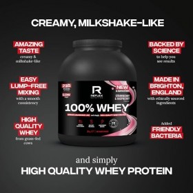 Reflex Nutrition 100% Whey Strawberries & Cream 2000 g