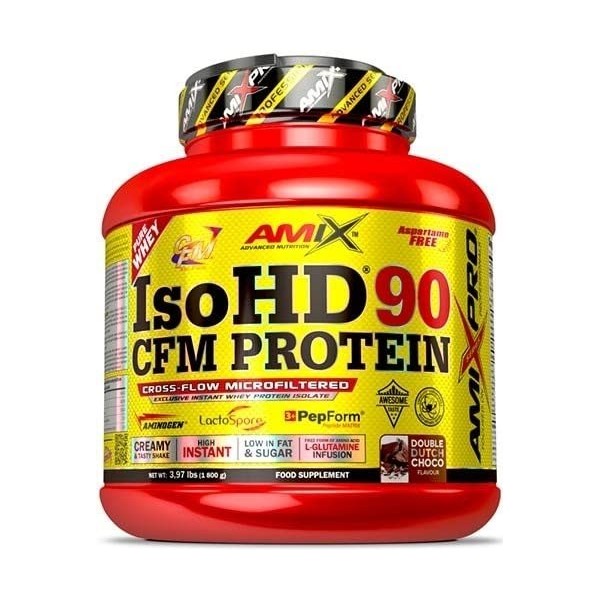 AMIX PRO IsoHD 90 CFM Protéines – 1800 g Moca-Choco Café