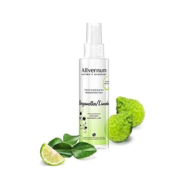 ALLVERNUM NATURES ESSENCES Brume corporelle parfumée Bergamote/Citron vert 125 ml